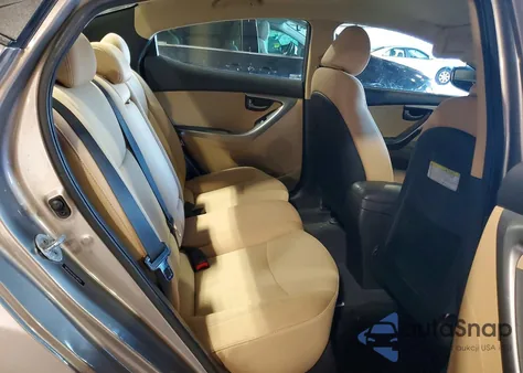 2013 Hyundai Elantra Gls z USA, uszkodzony, nr VIN 5NPDH4AE6DH381051